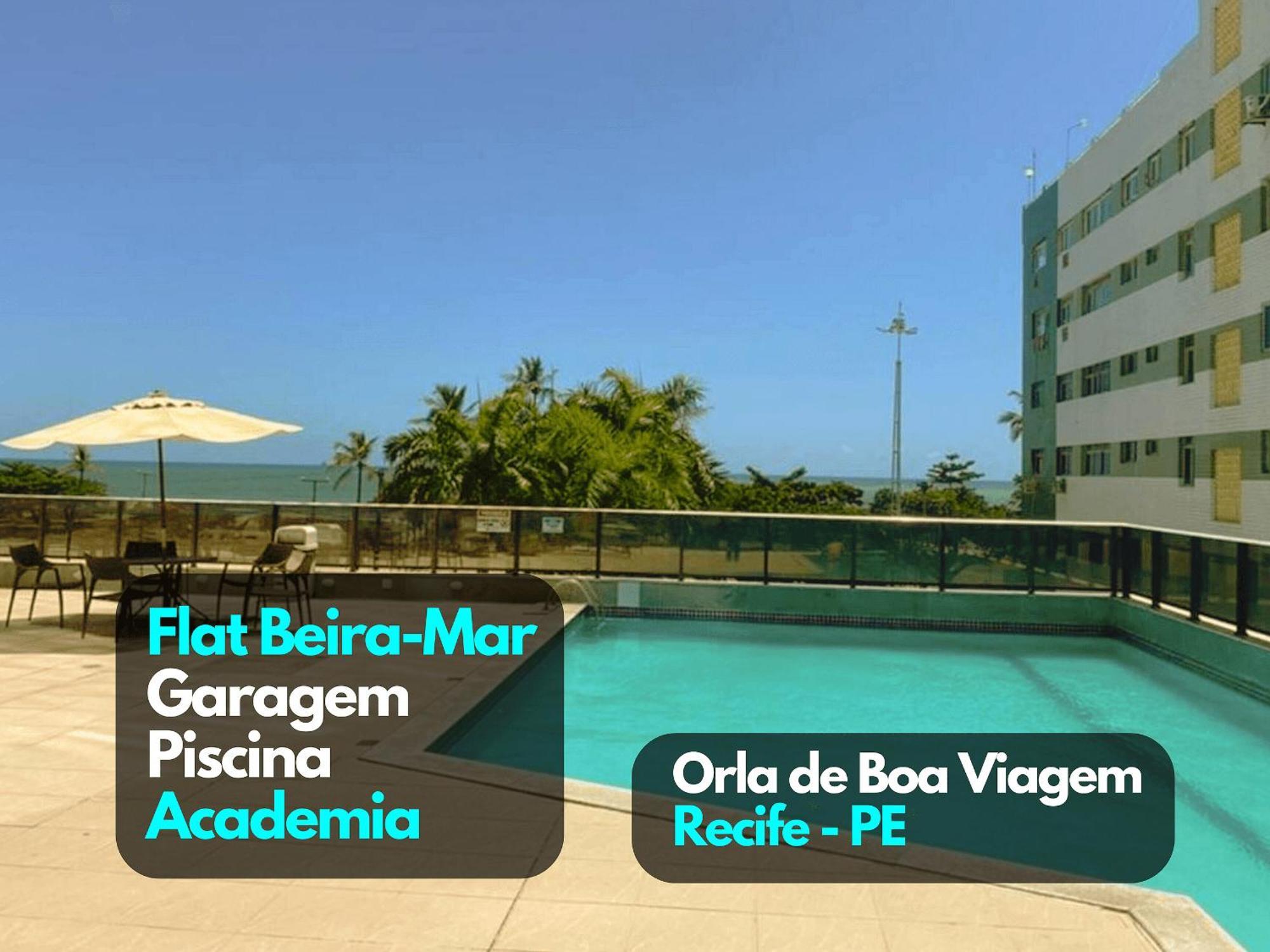 Flat Beira Mar Academia Piscina Boa Viagem - Com Cafe Da Manha Opcional Apartment *
